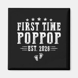 First Time Pp Est.2026 Father's Day Promoted To Pa Magnet