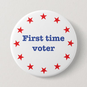 First Time Voter Button