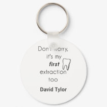 First Tooth Extraction! Keychain