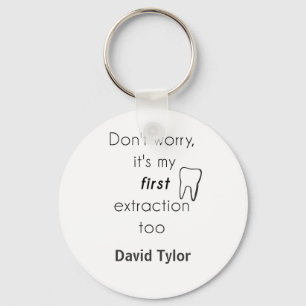 First Tooth Extraction! Keychain