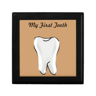 First Tooth Keepsake Box