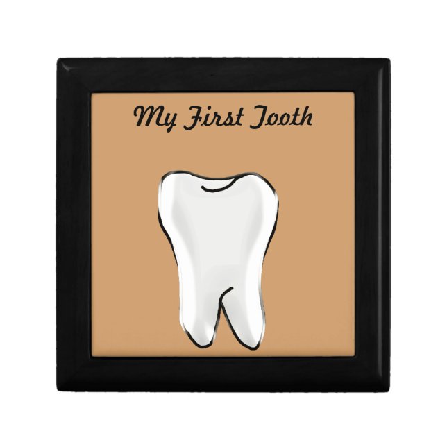 First Tooth Keepsake Box (Front)