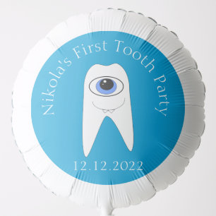 First Tooth Party Balloon
