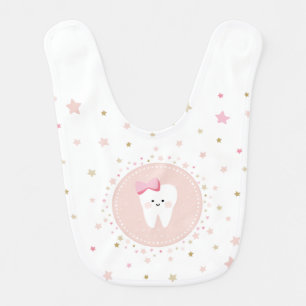 First Tooth party Bib for Girl
