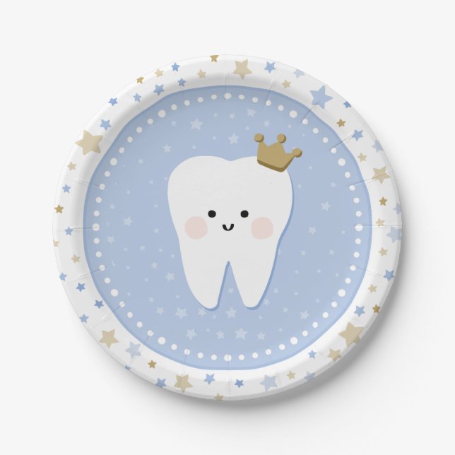 First Tooth party paper plate (Front)
