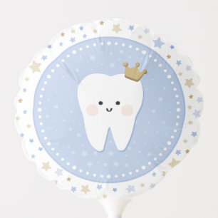 First Tooth party Small Air-filled Balloon