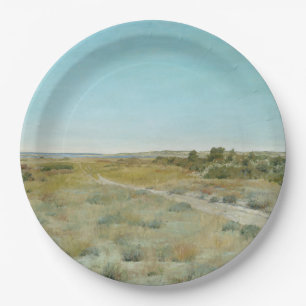 First Touch of Autumn: Landscape in New York State Paper Plates
