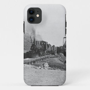First train passing through the wall of Peking, Ch iPhone 11 Case