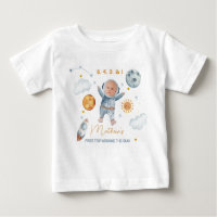 First Trip Around Sun Photo 1st Birthday T-Shirt