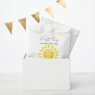 First Trip around the Sun 1st Birthday Favor Bag