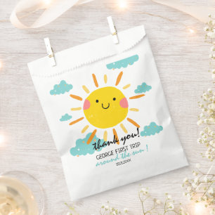 First Trip Around The Sun 1st Birthday  Favor Bag