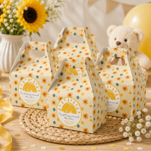First Trip Around the Sun 1st Birthday Favor Boxes