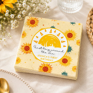 First Trip Around the Sun 1st Birthday Napkins