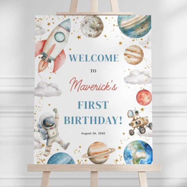First Trip Around the Sun Birthday 16x20 Welcome Foam Board (First Trip Around the Sun Birthday 16x20 Welcome Foam Board)