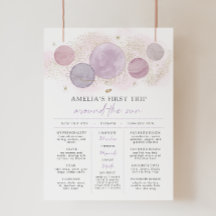 First Trip Around The Sun Birthday Milestone Sign