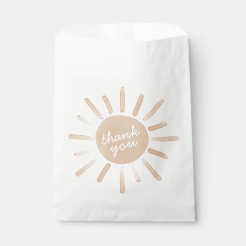 First Trip Around the Sun Birthday Party Favor Bag
