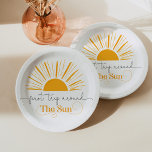 First trip around the sun birthday party paper plates<br><div class="desc">First trip around the sun birthday party Paper Plates
Matching items are available.</div>