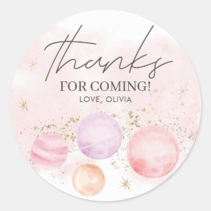 First Trip Around The Sun Birthday Sticker Labels