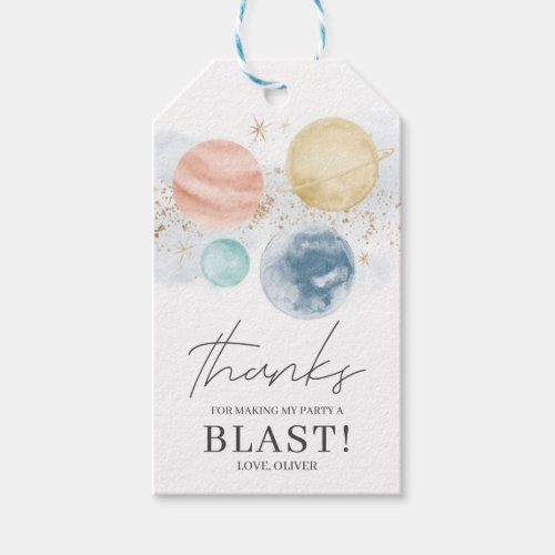 First Trip Around the Sun Favor  Gift Tags