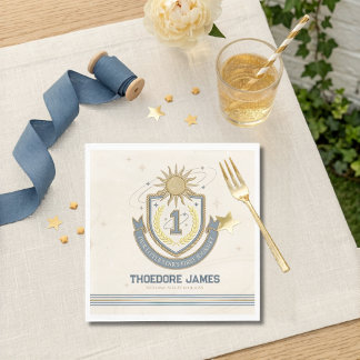 First Trip Around the Sun Happy Birthday Napkins
