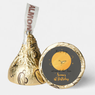 First Trip Around The Sun Paper Airplane Birthday Hershey®'s Kisses®