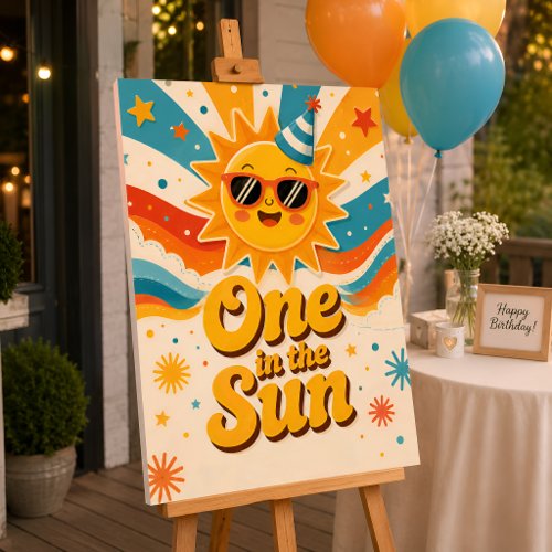 First Trip Around the Sun Party Board