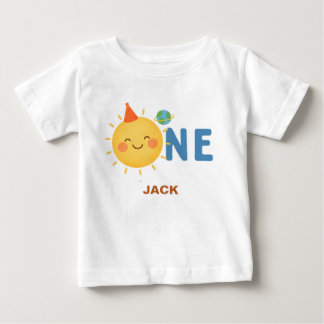 First Trip Around the Sun Personalized Kids Shirt 