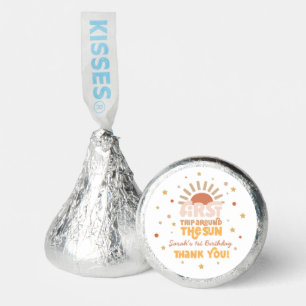 First Trip Around The Sun Retro Groovy Thank You Hershey®'s Kisses®
