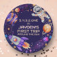 First Trip Around the Sun Rocket Astronaut Space Paper Plates