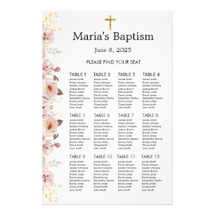 First Trip Around The Sun Seating Chart Photo Prin Print