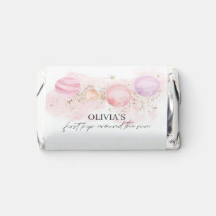 First Trip Around The Sun Space 1st Birthday Hersh Hershey's Miniatures