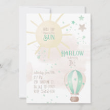 First Trip Around The Sun Stars First Birthday