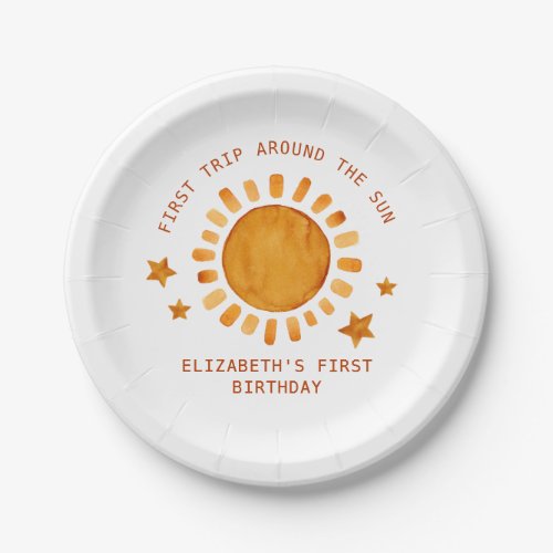  First Trip Around The Sun- Sunshine 1st Birthday 