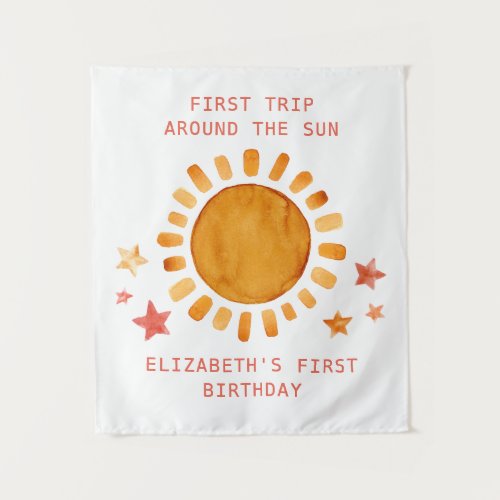  First Trip Around The Sun- Sunshine 1st Birthday