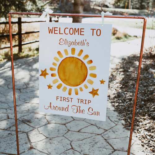  First Trip Around The Sun- Sunshine Welcome 
