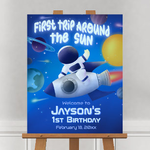 First Trip Around the Sun - Welcome Sign