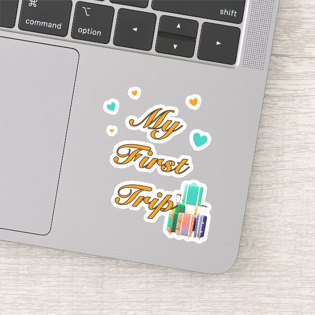 First trip sticker (Detail)