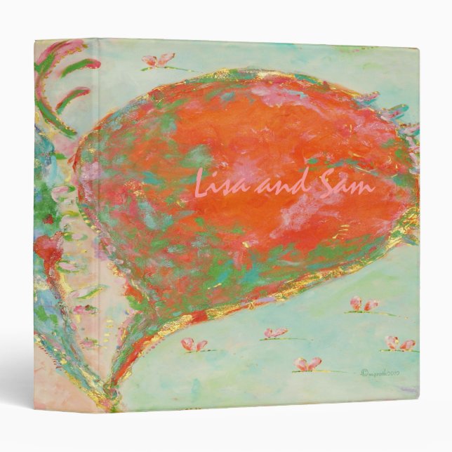 "first try heart" binder (Front/Spine)