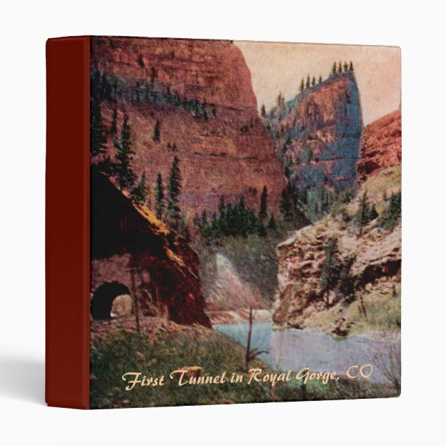 First Tunnel Vintage Railroad Binder (Front/Spine)