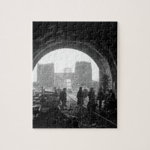 First U.S. Army men and equipment_War Image Jigsaw Puzzle