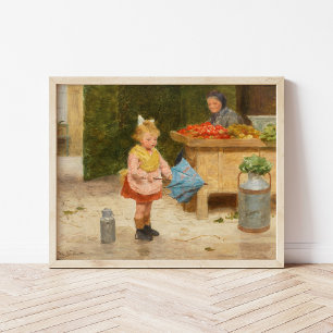 First Umbrella Victor Gabriel Gilbert Poster