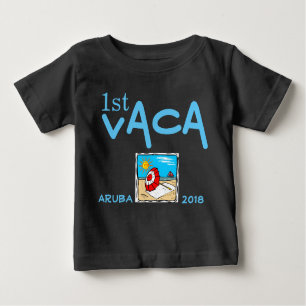 first vacation personalized baby T-Shirt