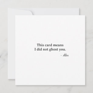 First Valentine Fox Cupid - did not ghost Card