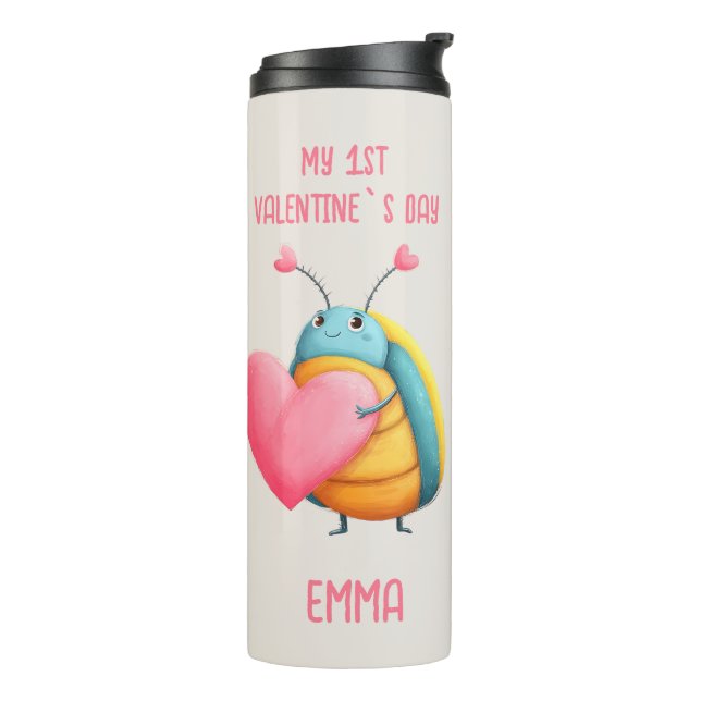First Valentines Day Cute Bug Mug (Rotated Left)