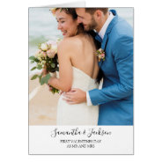 First Valentine's Day Married Photo at Zazzle