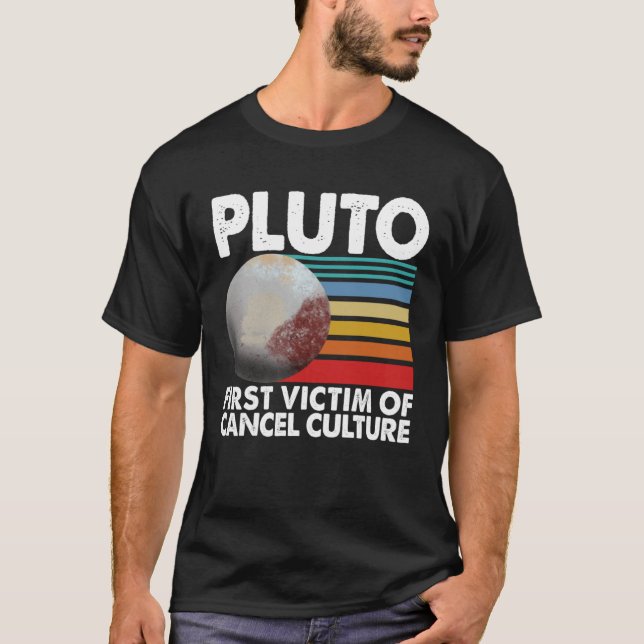 First Victim Of Cancel Culture Women Pluto Solar S T-Shirt (Front)