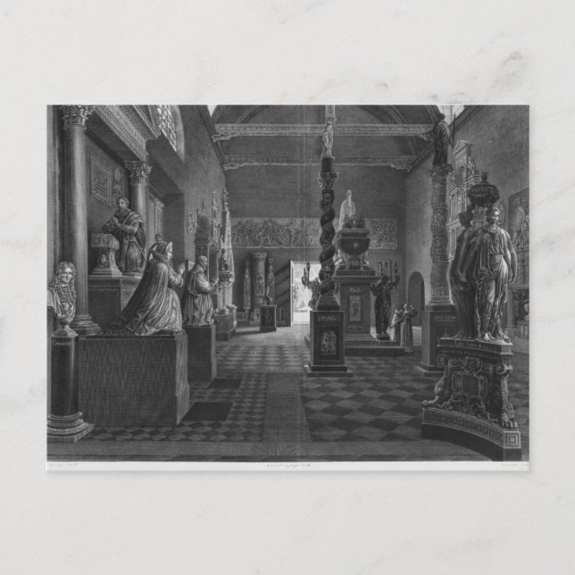 First view of the introductory room postcard (Front)