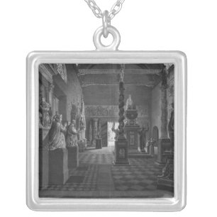 First view of the introductory room silver plated necklace
