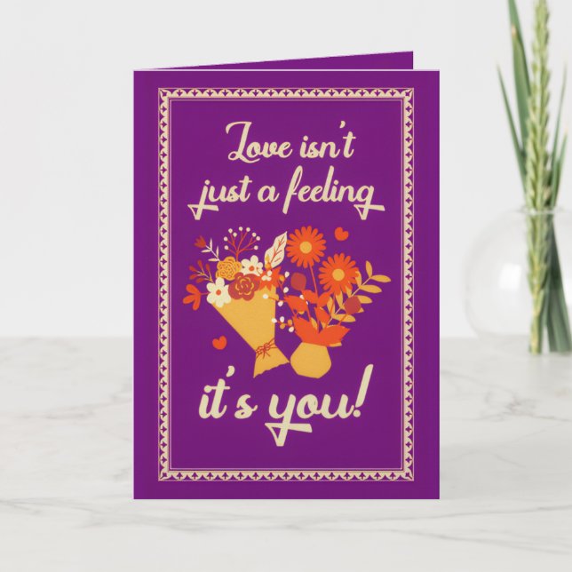 First Wedding Anniversary Card (Front)