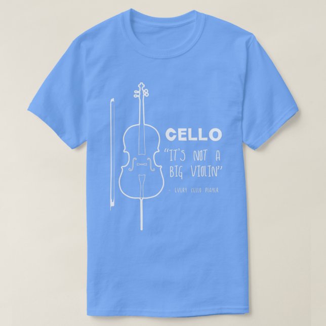First World Cello Problems T-Shirt (Design Front)